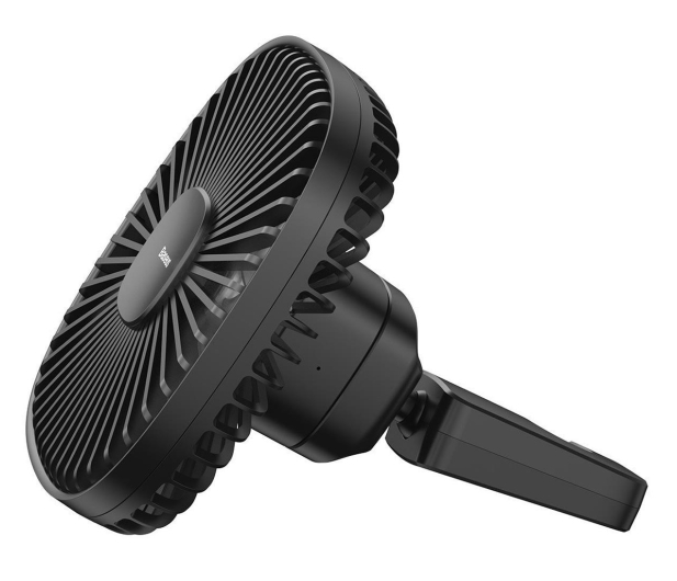 Baseus Wentylator Natural Wind czarny magnetyczny na zagłówek - 1038029 - zdjęcie 6
